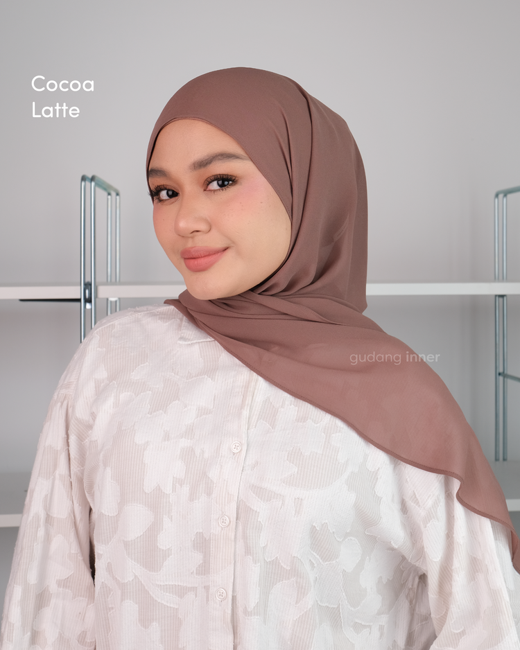 Thena Chiffon Shawl (Hoodie)