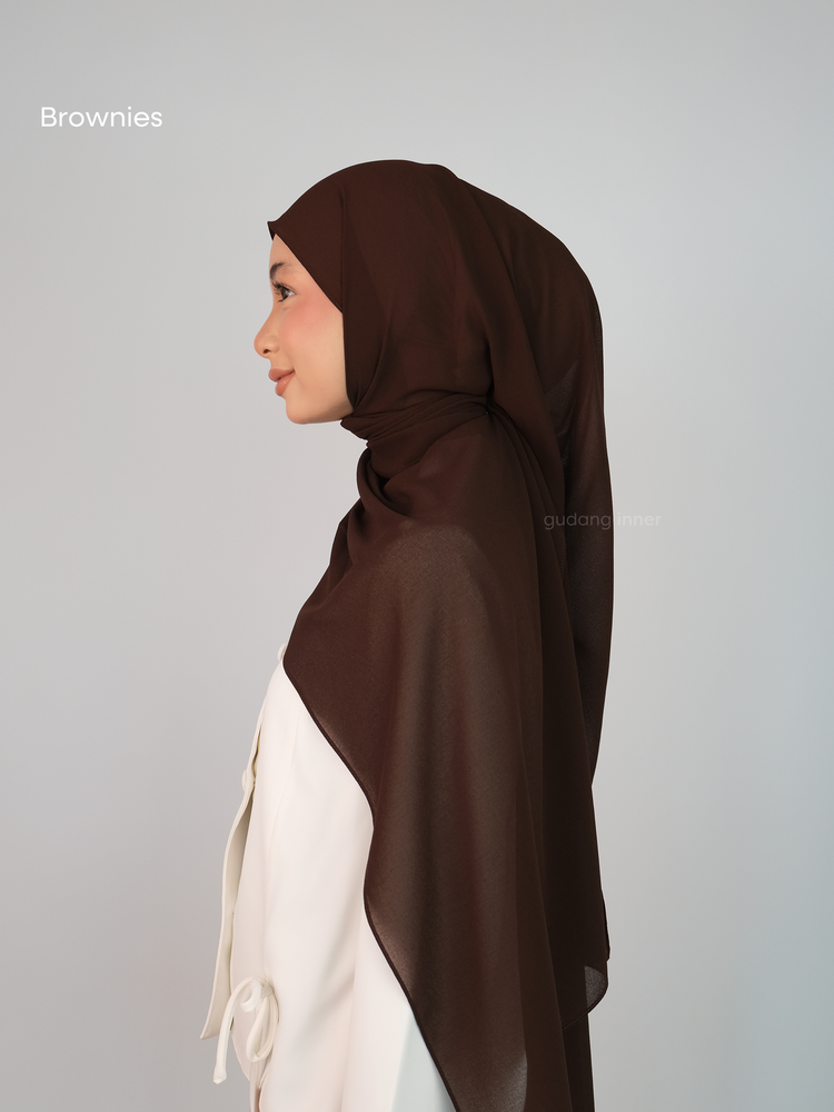 Thea Basic Chiffon Shawl