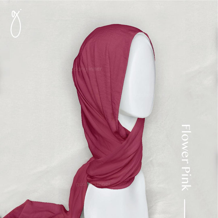 Dena Shawl Satin Crepe