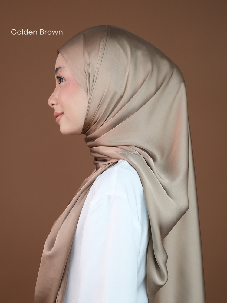 Nadine Satin Shawl