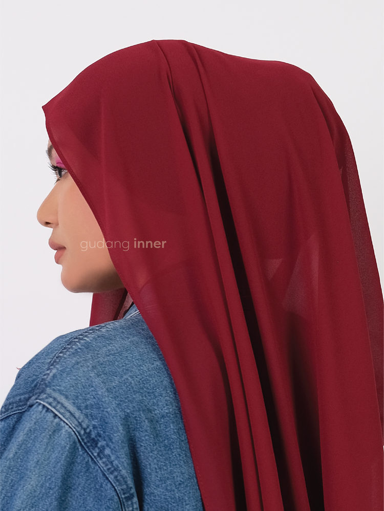 Thea Shawl | Basic Chiffon Shawl