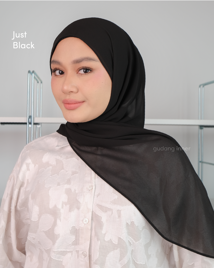 Thena Chiffon Shawl (Hoodie)