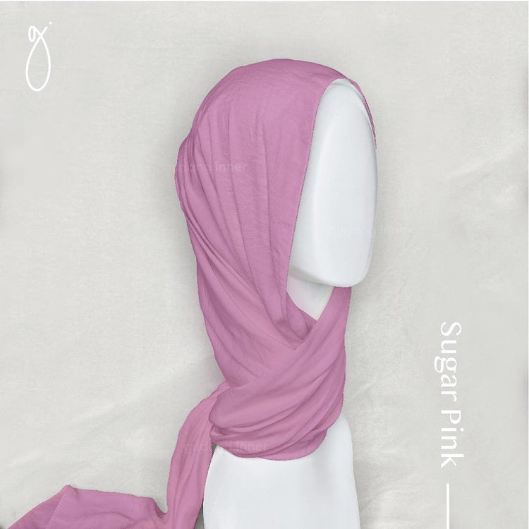 Dena Shawl Satin Crepe